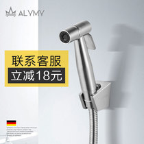 German rotary lead-free single-cold kitchen faucet pull-out spray gun brushed vegetable sink