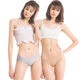 2-pack quần lót ba-gun womens đàn hồi hoàn toàn thoải mái kinh doanh quần áo ren rắn quần short thấp eo quần tam giác.