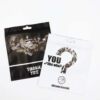 Basketball bracelet ring commemorative gift PVC bag silicone wristband ring necklace jewelry universal packaging bag 100 pieces