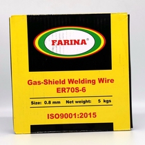 Farina ER50-6 gas protection welding wire 0 8mm solid core welding wire small disc wire 5kg second protection welding wire