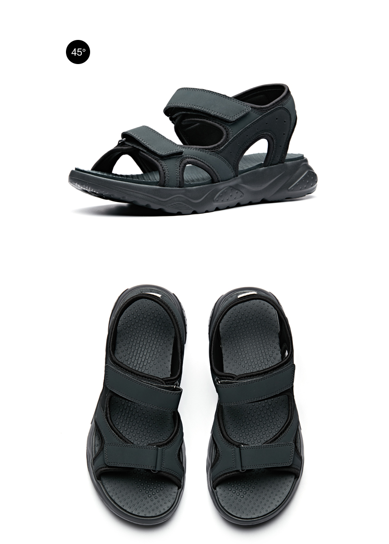 Anta giày của nam giới giày bãi biển 2018 mùa hè mới dép nhẹ breathable dép Velcro giày thể thao 91926960 dép quai hậu đế cao