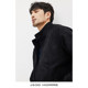 JSSDHOMME Harrington Jacket Men's Casual Jacket Spring and Autumn Suede Jacket Men's Stand Collar Jacket