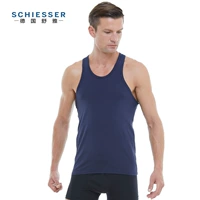 Schiesser / Shuya [2 Pack] Giới trẻ nam Summer Shumei Cotton Quần lót không tay Vest 35 / 2062V áo thun ba lỗ nữ