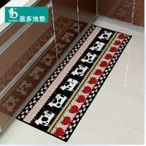 Huido kitchen mat long strip mat machine washable bathroom non-slip absorbent bedroom bedside mat door mat foot mat