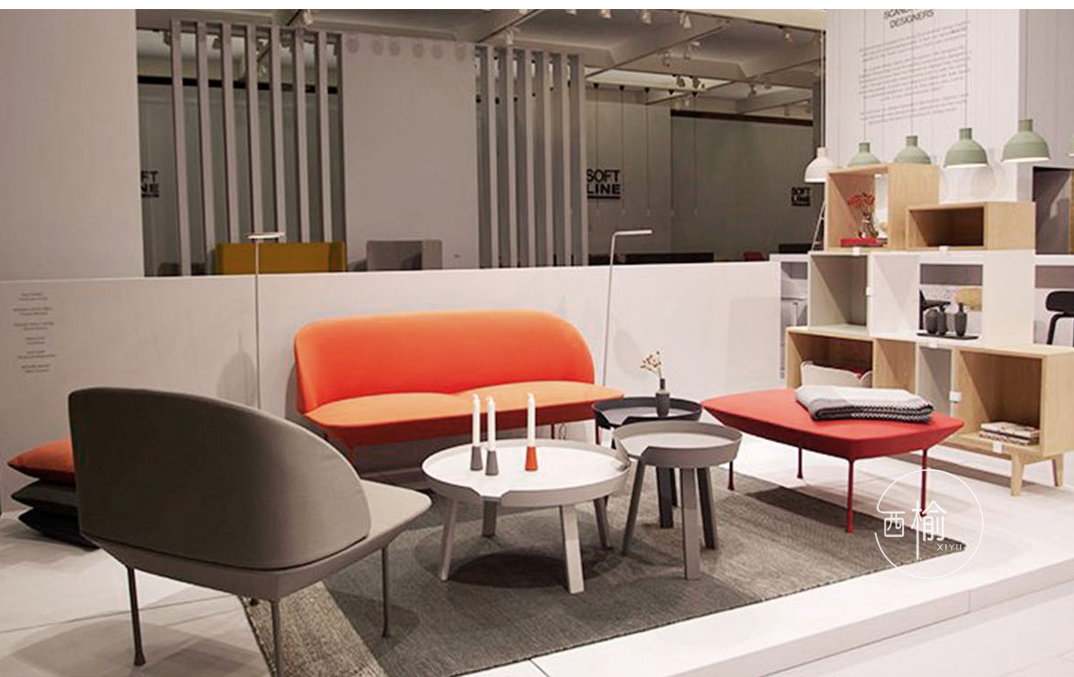 Sofa Bắc Âu đơn giản vải căn hộ nhỏ phòng khách sofa khách sạn mô hình phòng đơn sofa ghế phòng chờ - Ghế sô pha đi văng