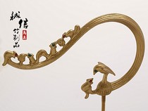 Painting Brow Cage Five Rat Fighting Eagle Hook Alloy Small Bird Indie Jade Bird Embroidered Eye Hook Bird Furniture Accessory Handle