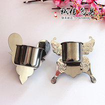 Bailing water bowl lark cage stainless steel water bowl lark water Cup lark water box lark bird water bowl water cup water box