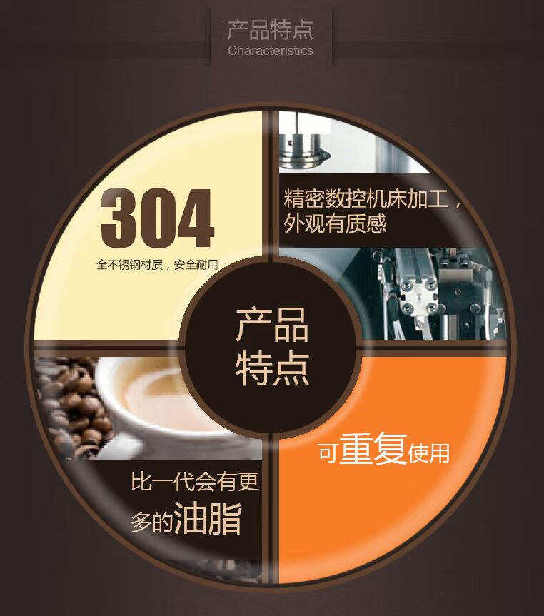 Capsulone vỏ thép không gỉ thế hệ thứ hai Tương thích với viên nang cà phê Nespresso - Cà phê ly thủy tinh uống cà phê