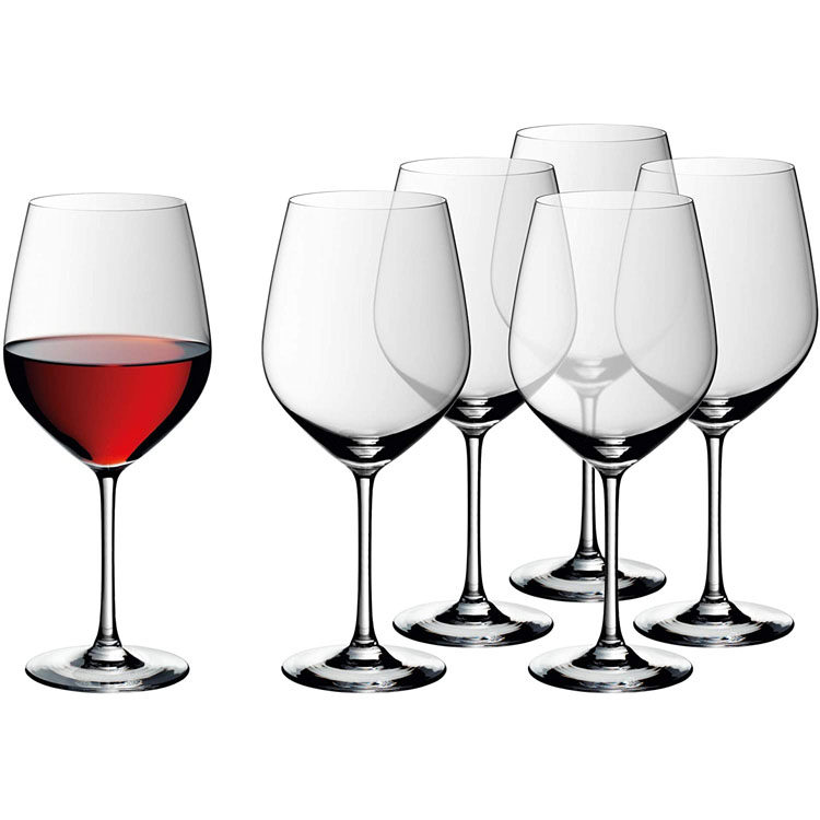 100% German original imported WMF Easy Plus 910039990 6 pieces of glass red wine glass 450ml