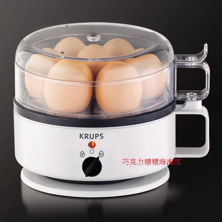 nồi lẩu mini 2 người 100% Đức nhập khẩu Krups F 230 70 51Ovomat siêu hấp trứng 1 ~ 7 điểm - Nồi trứng nồi lẩu hấp