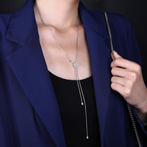 Zhongtan famous watch diamond rose rose sweater chain eternally shining Rose exudes a sweet and clear heart