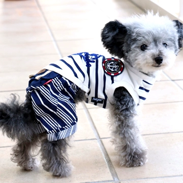 Япония Pet Paradise FG Series Leisure Spring и осень -белый мужской флот с ногами с четырьмя футами одежды