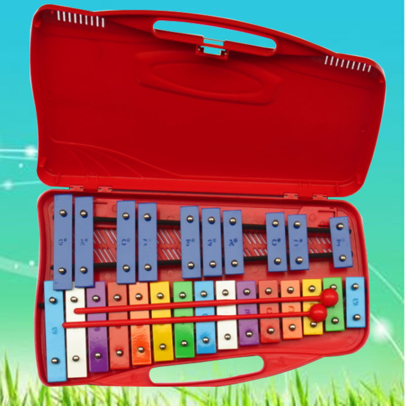 25 tones of piano children's early teaching instrument, Jupin Orf percussion music playing music toys