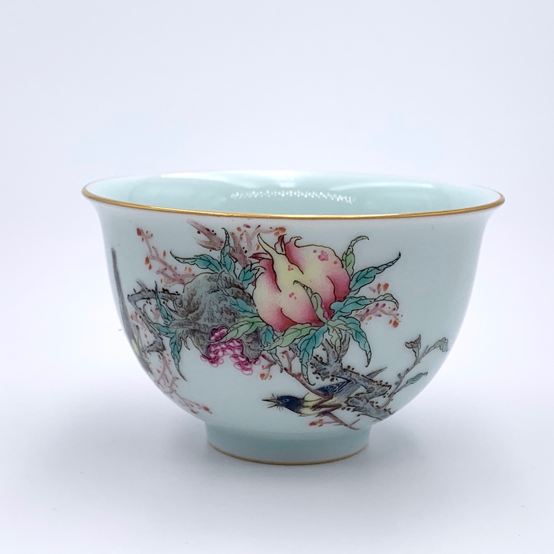 Master Cup of Magpie Handy Bowl Cup (Huayixuan Ceramic Art)