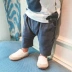 Quần áo trẻ em Komi Bộ đồ trẻ em 2019 mùa hè cho bé cotton hai mảnh 1-3 tuổi Quần áo trẻ em K7S139 - Phù hợp với trẻ em