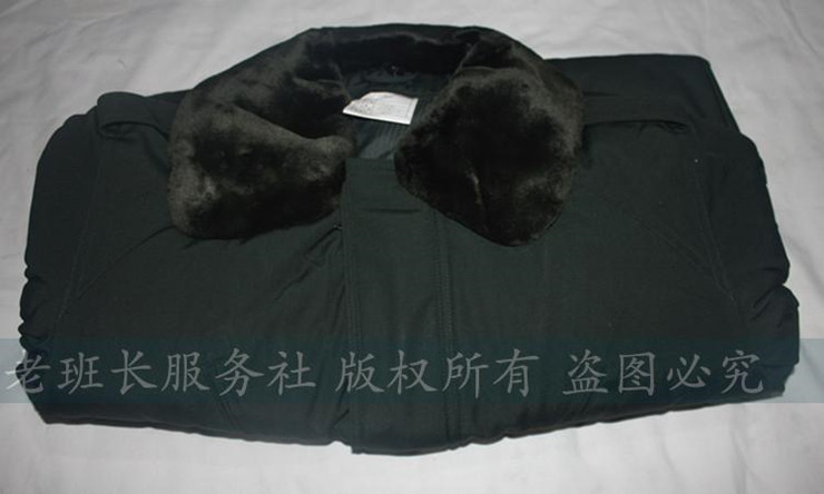 Green dry money and and a long version of the great coat and cold and warm