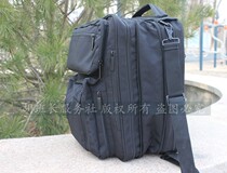 X F section black back can be carried with multiple functions to carry the bag