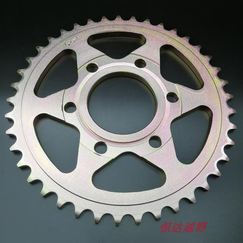 Horizon Street Running 520 six-hole chain plate anti-running 6-hole chain plate Golden Eagle Horizon special 6-hole large tooth plate gear