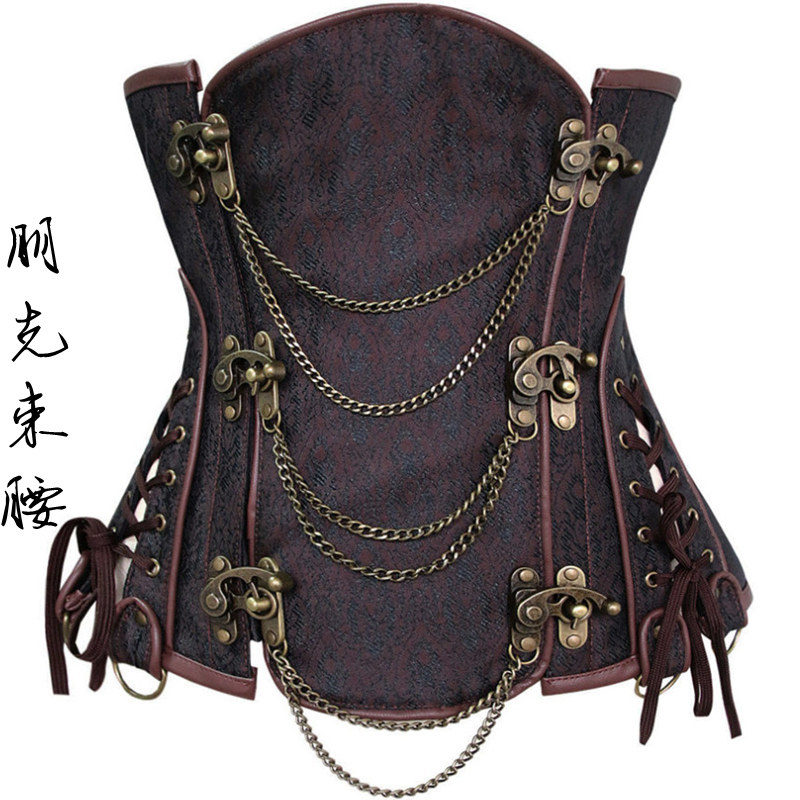 Punk style body sculpting clothes corset belt corset belt body sculpting corset stomach shape artifact waist belt belt female thin