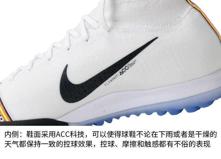 Bóng đá Tianlang Nike Mercuria SUPERLY6 12 CR7 TF giày bóng đá nam AJ3572-009 - Giày bóng đá top giày sneaker nam
