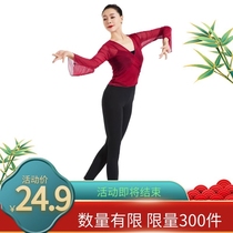 Ballet Dance Exercises for women Adult Classical Dance Dress Sweaters Suit Body Rhyme Body Suit Modern Dance Suit