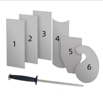 Scraper 65 manganese steel heat treated high hardness mahogany scraper blade woodworking scraper polishing scraping tool