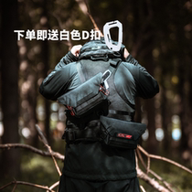 FOXBAT-Flying Fox industrial LEG-25 Raven messenger bag function shoulder bag running bag magnetic buckle