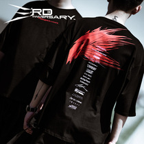 AS shop FOXBAT-flying fox industry twin sleeves third anniversary commemorative short sleeve function Tee