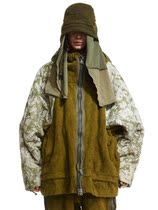 HAMCUS Camo Hoodie w padded sleeves TS