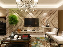 The anchor background cloth jitter fast - handed luxury living room live wallpaper for men and women live background wall 3D stereo European style