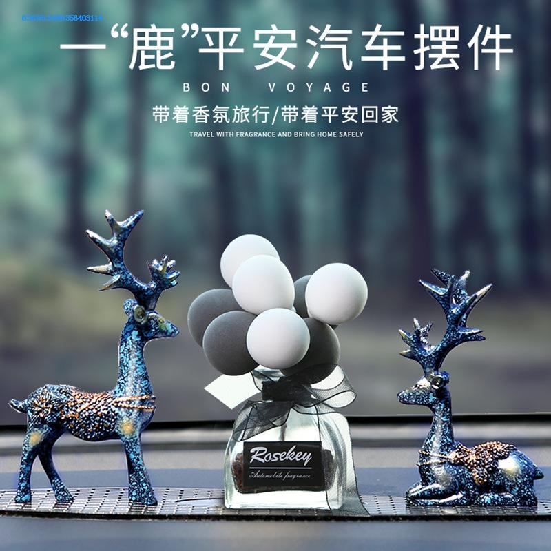 A deer with you Ping An in-car Ornament On-board Car Pendulum Perfume goddess Fancy Male Atmosphere Cute cute