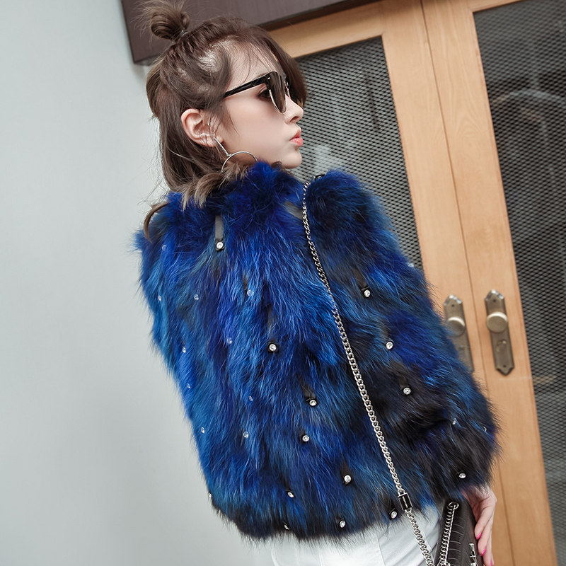 Manteau de fourrure femme EAGLETIGER     - Ref 3171853 Image 4