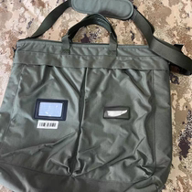 New green flight handbag document bag shoulder bag air show standard movie protagonist same style large capacity for men and women