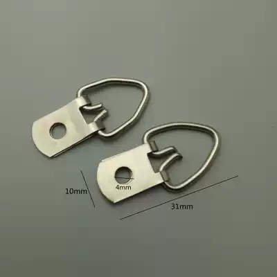 Photo frame accessories hardware adhesive hook single eye silver filament single hole small hanging ring small hanging 500 2 packs