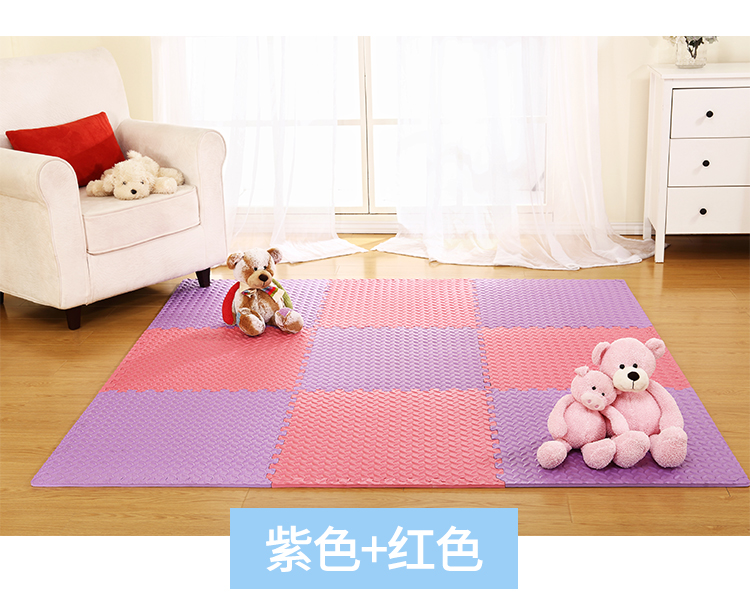 Jiayu bọt mat phòng ngủ của trẻ em tatami câu đố bò mat khâu mat dày lớn 60 * 60