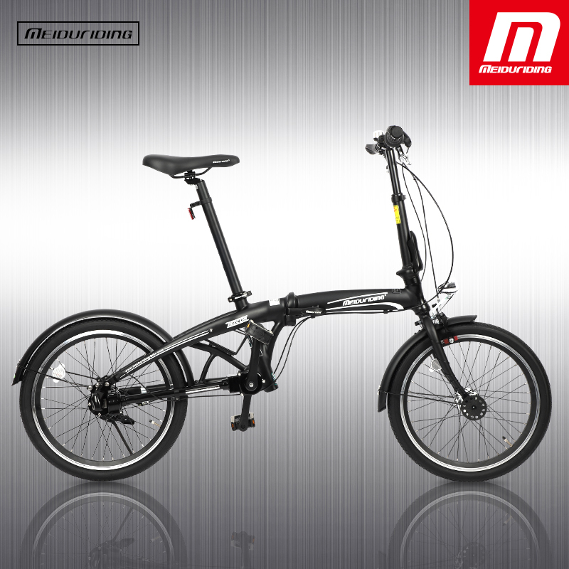 Japanese Bicycle with Folding Axle Transmission, Chainless Aluminum Alloy Frame, 20inch Unisex Urban Commuter Bike