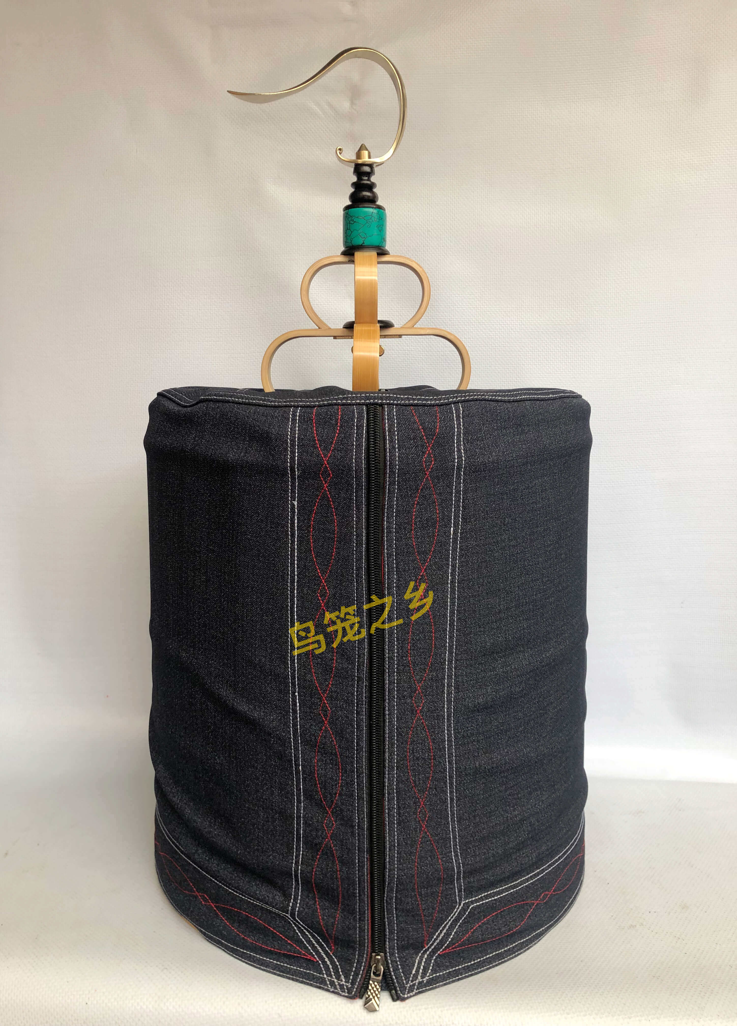 Thrush cage Sichuan cage boutique bird cage half-attached to Qingdoumen Sichuan cage master master production full set of bird cage with complete package