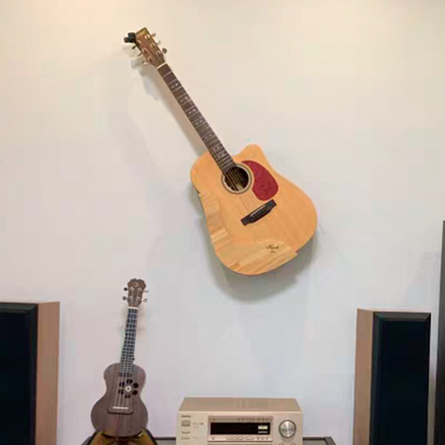 kasch acoustic guitar rack wall rack guitar rack vertical bracket wall hanging solid wood rack guitar rack folk guitar rack