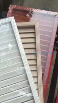 (5 fold up)Custom shoe cabinet blinds Custom wardrobe breathable true louver door paint-free pvc hundred pages