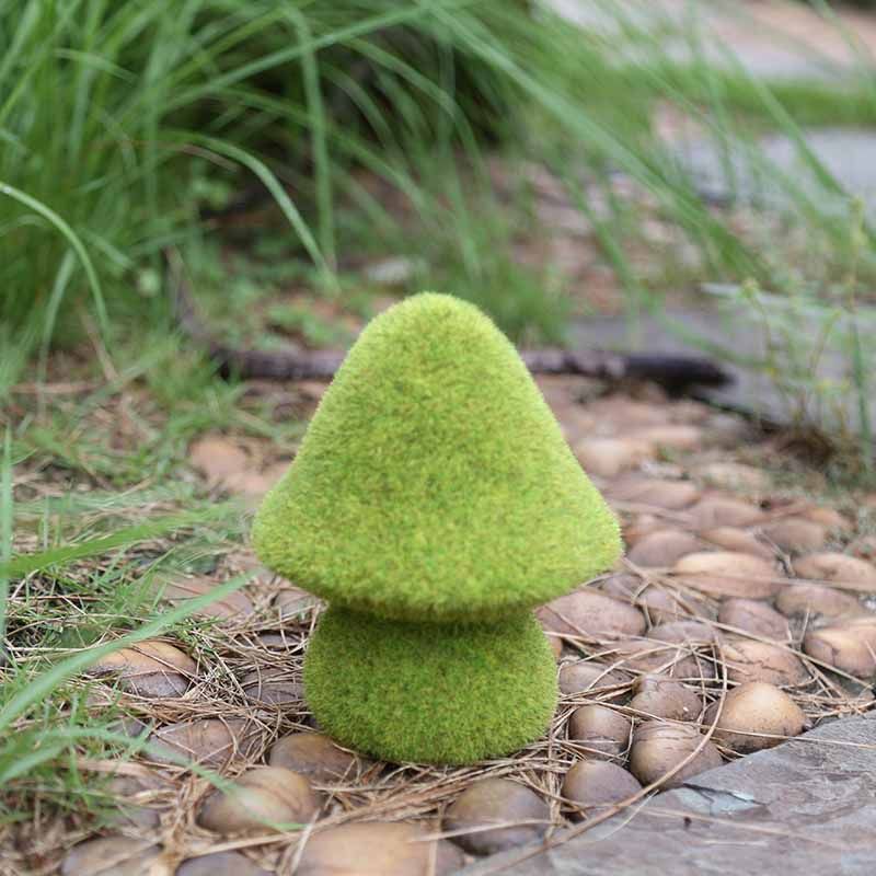 Eurostyle Garden Courtyard Grass Mushroom Flowerpots Decoration Fields Landscape Decoration Photo Arrangement Props Balcony Hem