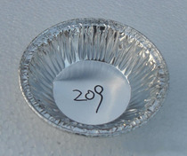 209 disposable tin-paper egg tarts die Portuguese tarts egg tarts aluminum foil products 5000