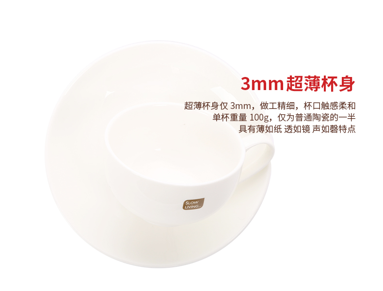 Tama xương tách cà phê china và chiếc đĩa đặt thanh lịch đơn giản đồ dùng cà phê Châu Âu trà buổi chiều cup với muỗng cà phê phin cafe inox cao cấp