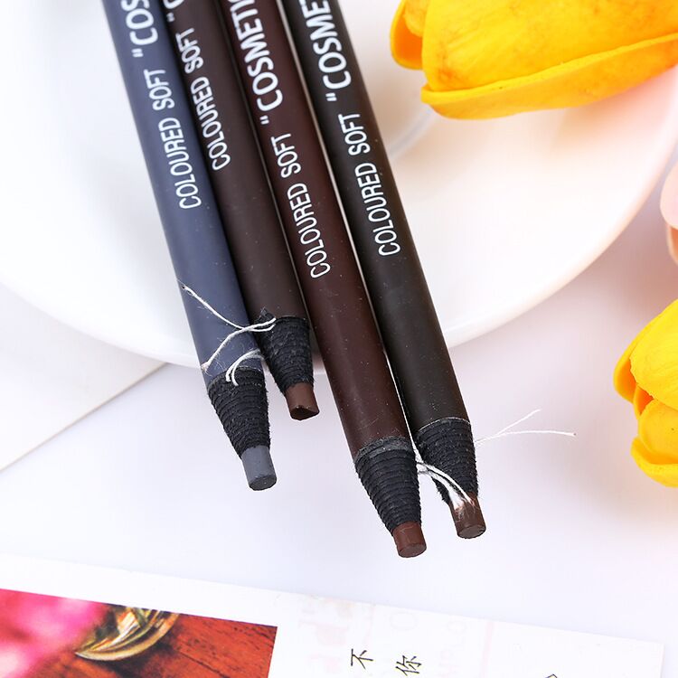 Authentic Yi Keer không thấm nước kéo bút chì lông mày Hàn Quốc chất lượng Màu không phai Mua 2 tặng 1 miễn phí vận chuyển - Bút chì lông mày / Bột / Stick chì kẻ mày phẩy sợi