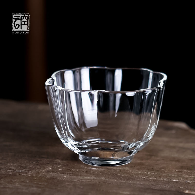 Air Cloud Day Style To Be Frost Hand Glass Small Tea Cup High Temperature Resistant Wine Drinking Cup Kongfu Tea Bowl Cup Tea Set For Home