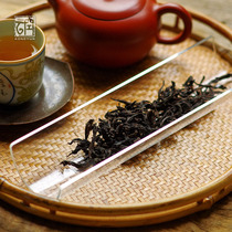  Thickened glass tea Gongfu tea accessories Tea dial teaspoon Tea lotus tea shovel Tea ceremony Six gentlemen