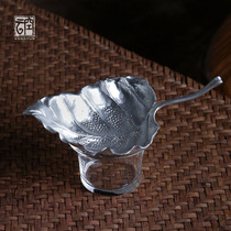  Cherish my tea filter Kung Fu tea filter Filter Tin tea leak Leaf tea partition Tea tea set Tea ceremony accessories