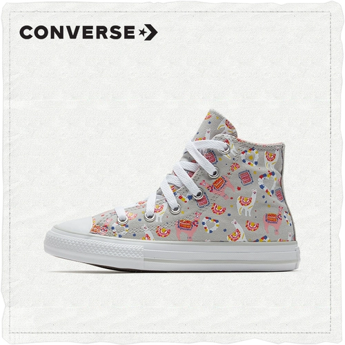 Converse Converse Office Llam Party High -Top Canvas обувь детская обувь 666293c