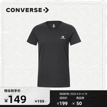 CONVERSE Converse Official Classic Star Arrow LOGO Brief Leisure Summer Girl with short sleeve T-shirt 10020804