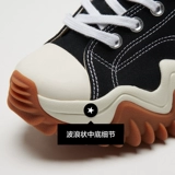 CONVERSE Официальные высокие туфли Converse Run Star Motion на платформе Future Radio Wave, черные 171545C