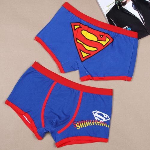 Superman cotton nam quần 衩 dễ thương sexy phim hoạt hình vài đồ lót sponge bé ladies dưới quần đầu